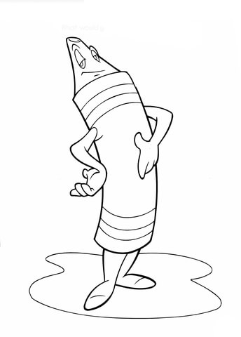 Mr crayon coloring page free printable coloring pages