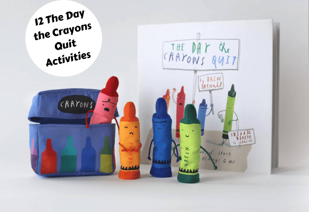 The day the crayons quit activities