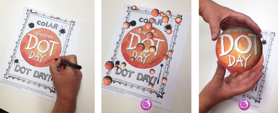 Dot day fun watch your dot e to life in amazing d in the colar app â fablevision learning