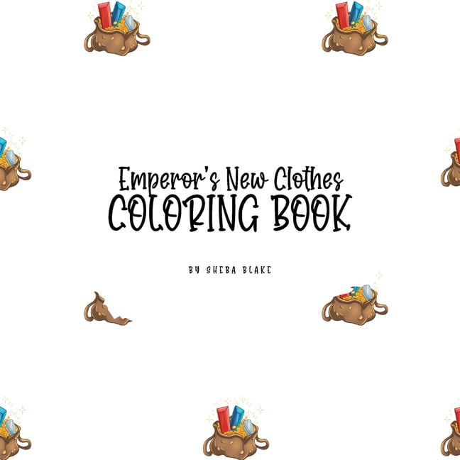 The emperors new clothes coloring book for children x coloring book activity book paperback