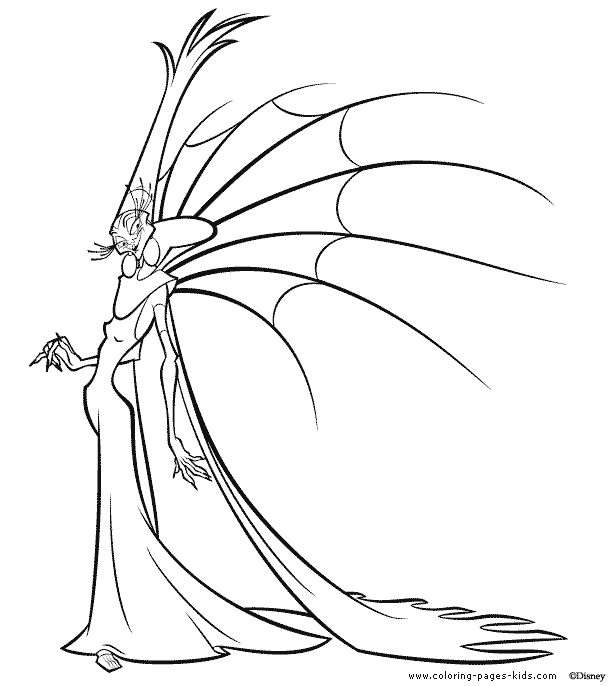 The emperors new groove coloring pages