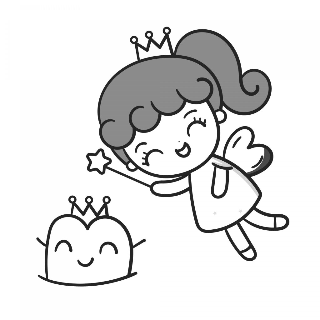 The cutest princess coloring pages for free