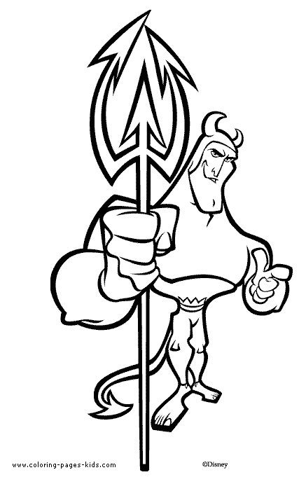 The emperors new groove coloring pages