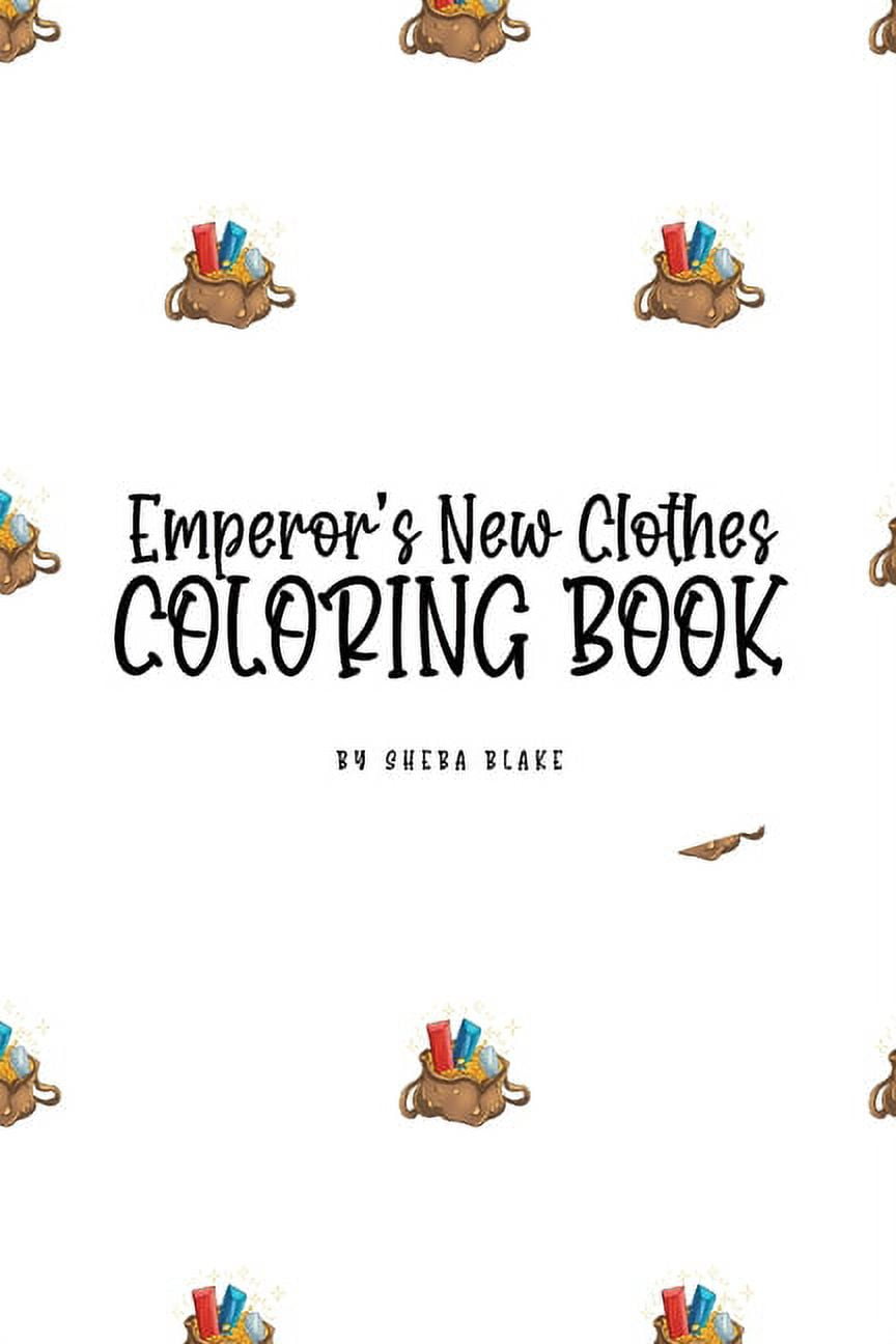 The emperors new clothes coloring book for children x coloring book activity book paperback