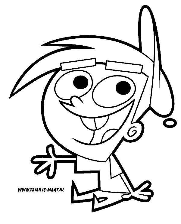 Fairly oddparents coloring pages printable for free download