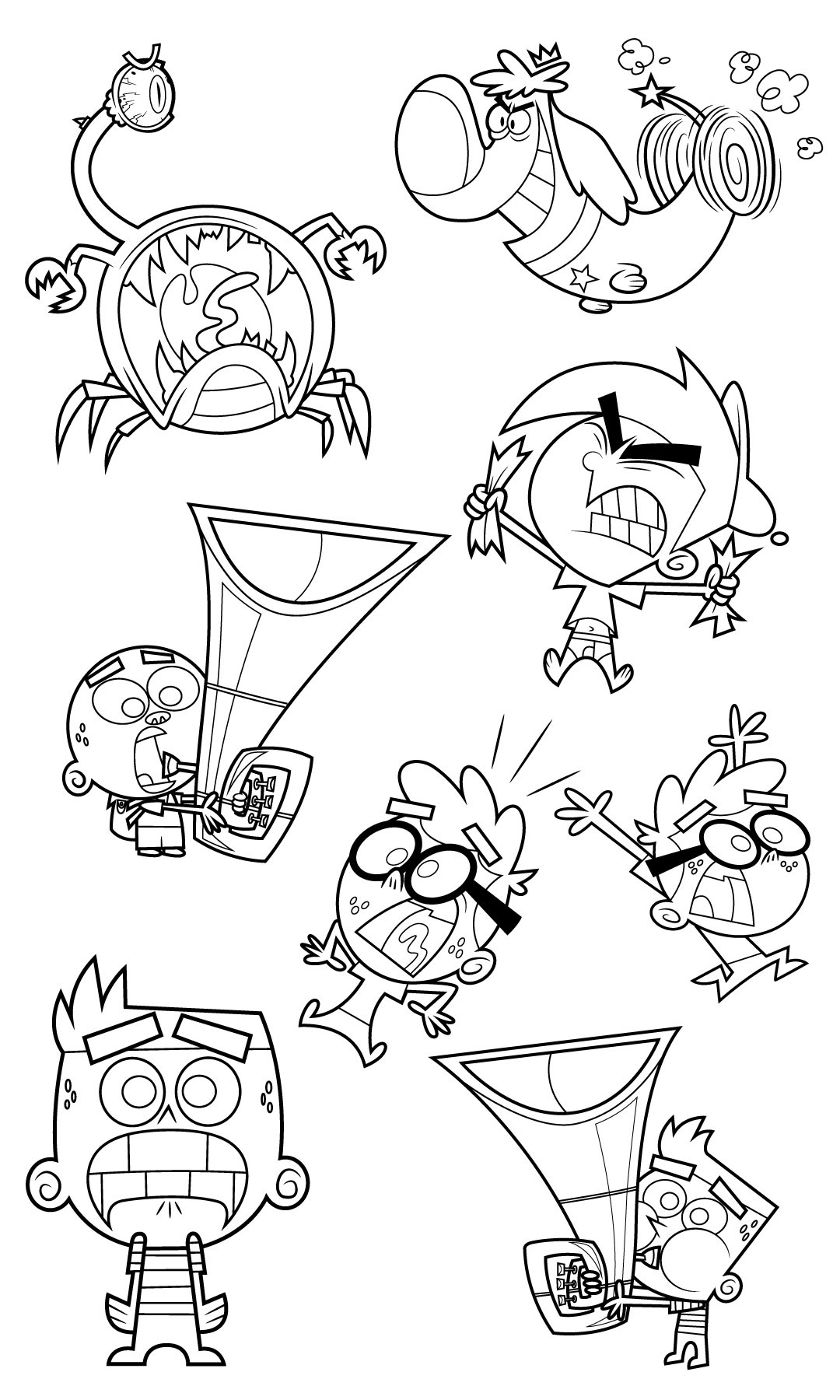 Clean up samples fairly odd parents