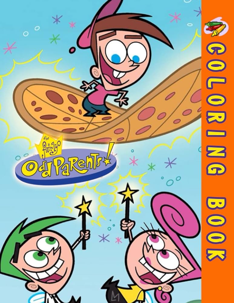 The fairly oddparents coloring book by ruiz bernard