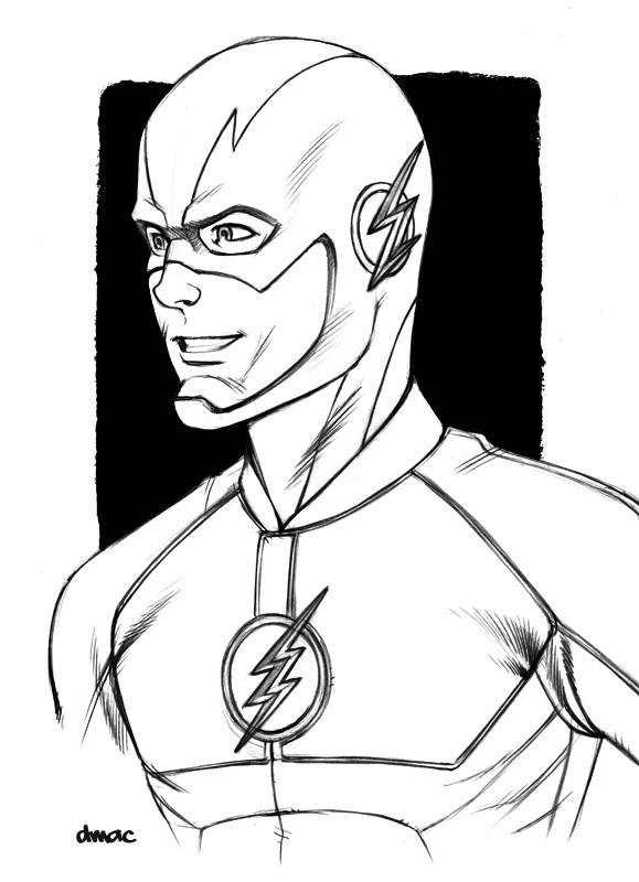 The flash by d