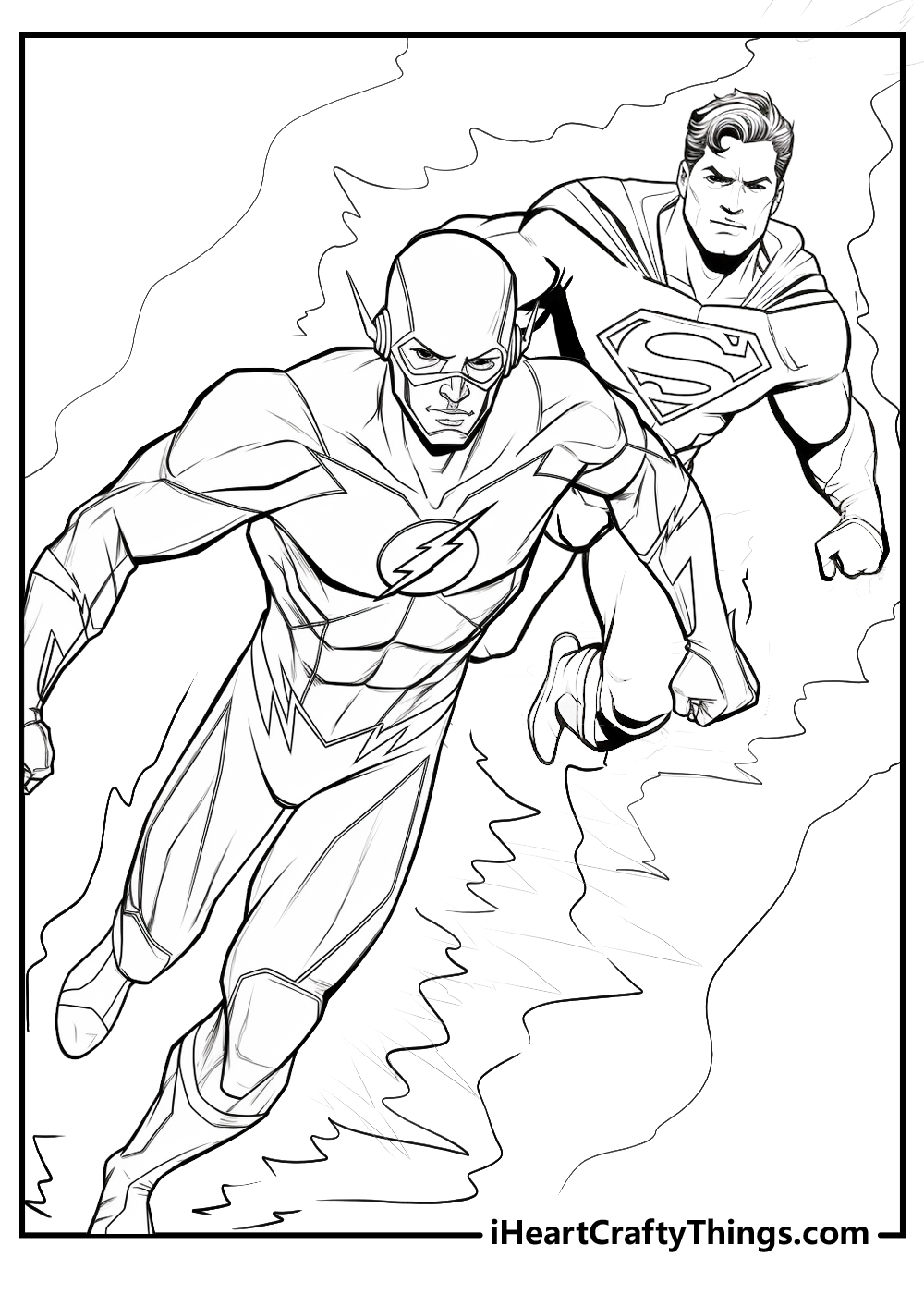 Printable the flash coloring pages updated