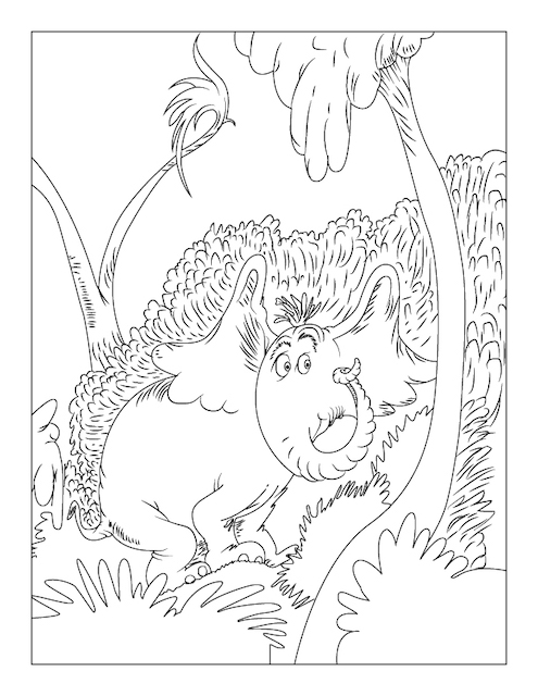 Free dr seuss coloring page printables to go with your favorite book