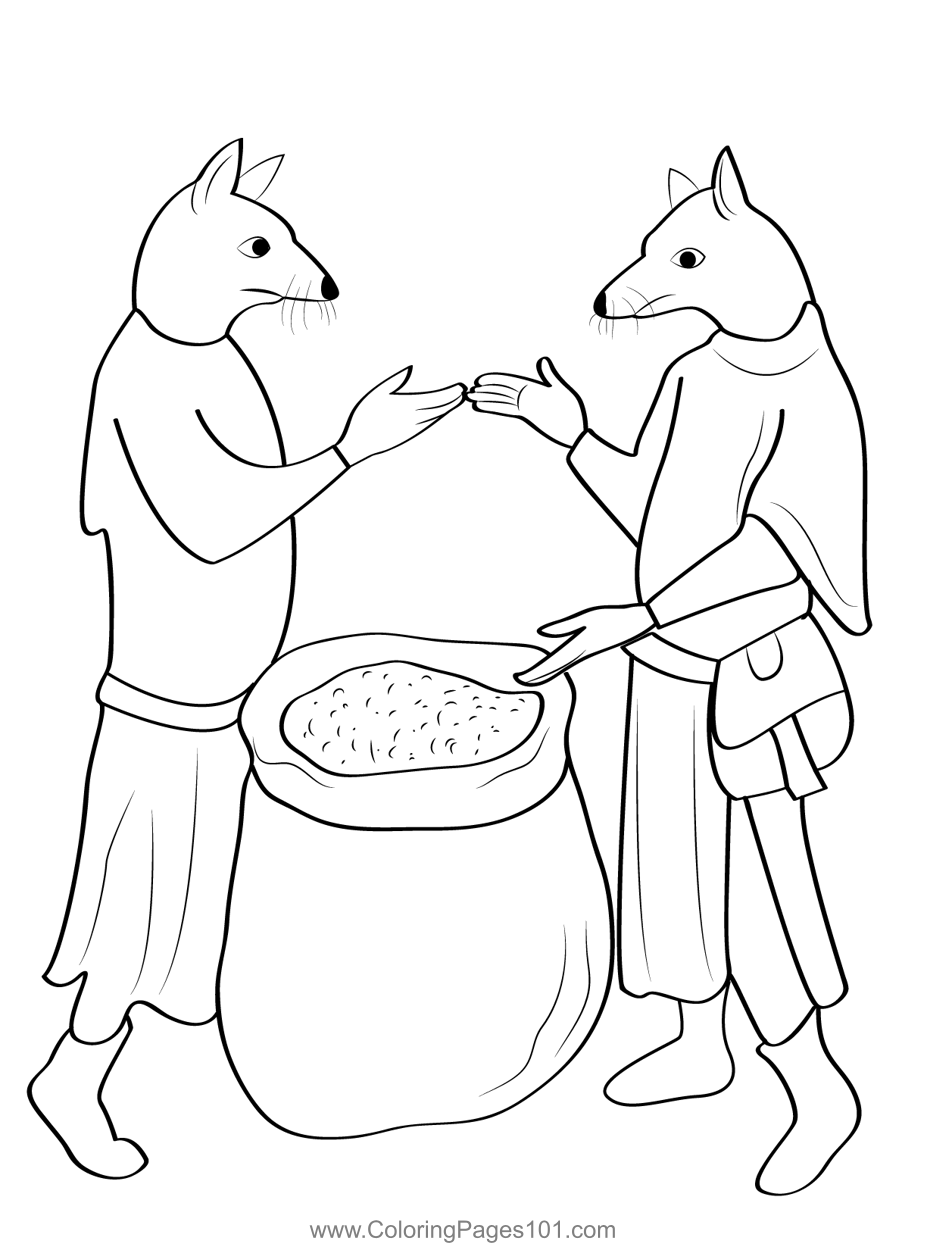 Cynocephalus coloring page for kids