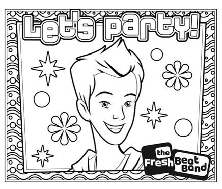 The fresh beat band of spies ideas band nick jr coloring pages strawberry shortcake toys