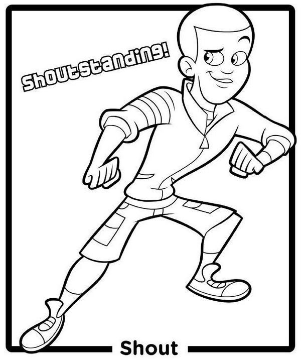 Shout from fresh beat band of spies coloring pages nick jr coloring pages coloring pages kids shows