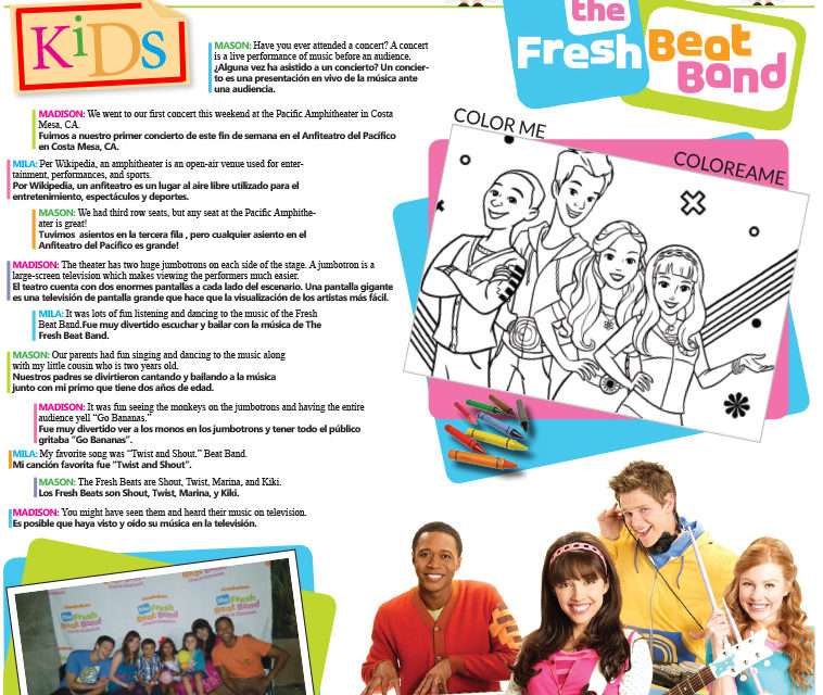 The fresh beat band newspaper y farandulausa magazine