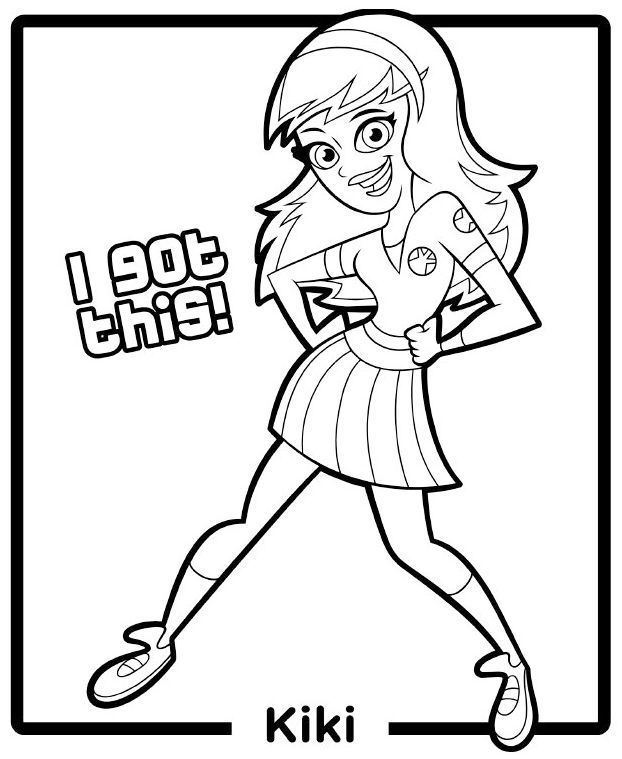 Kiki from fresh beat band of spies coloring pages nick jr coloring pages coloring pages cartoon wallpaper