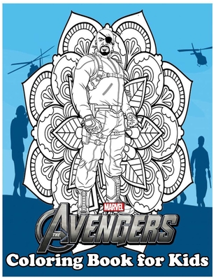 The avengers coloring book for kids amazing pages coloring book large with illustrations great coloring book for boys girls toddlers preschool paperback bookstore