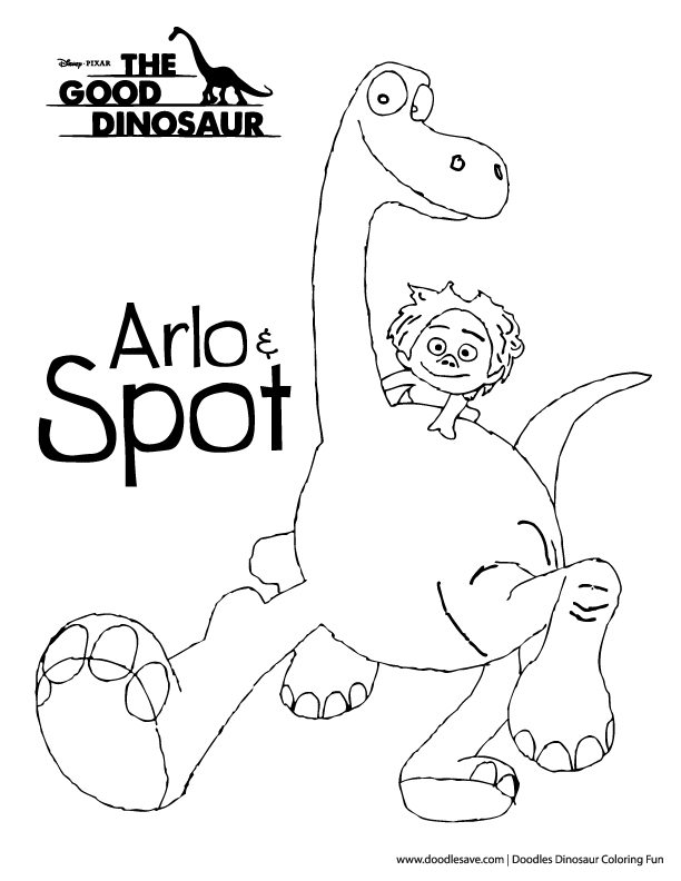 Doodles the good dinosaur doodles ave