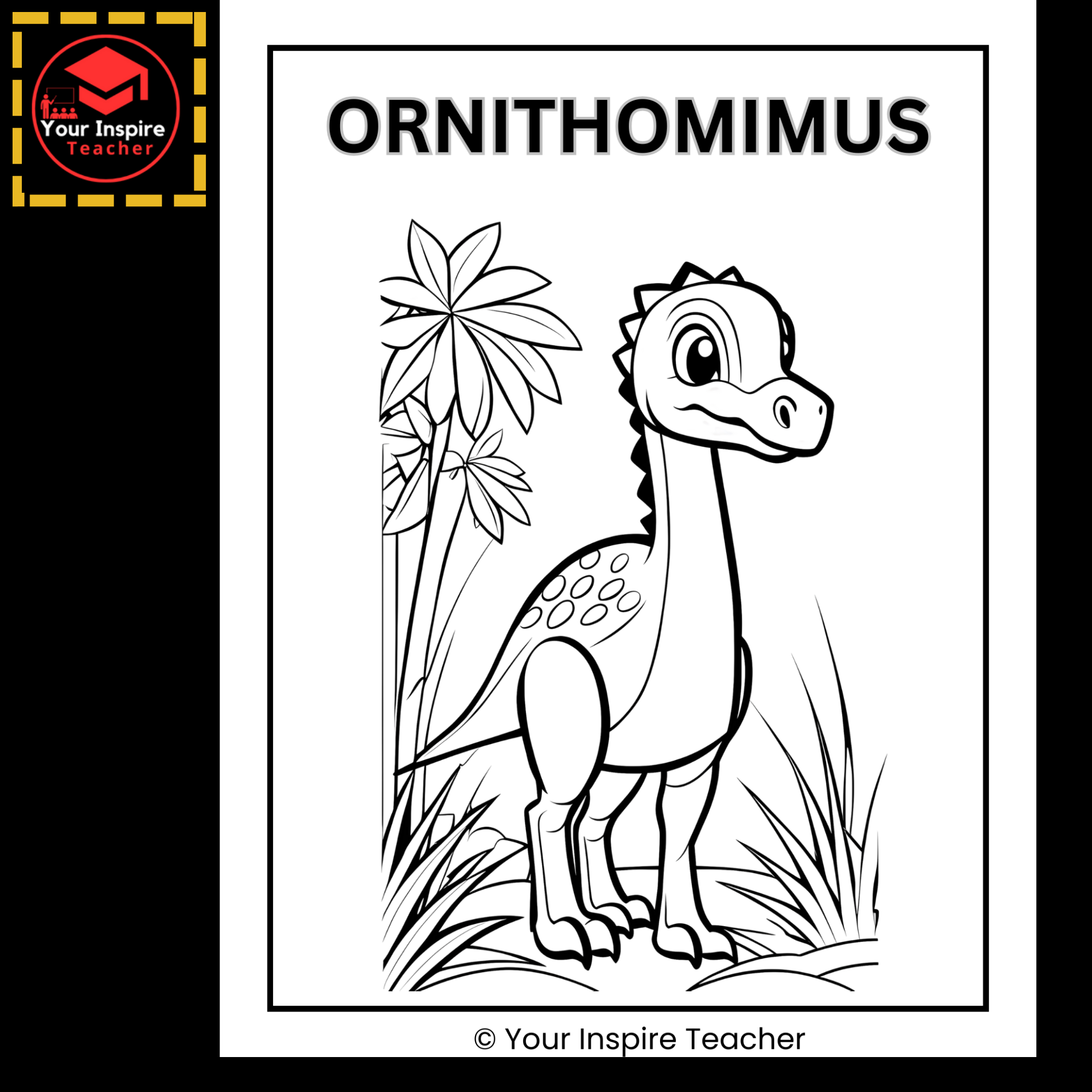 Unique and adorable dinosaur alphabet a