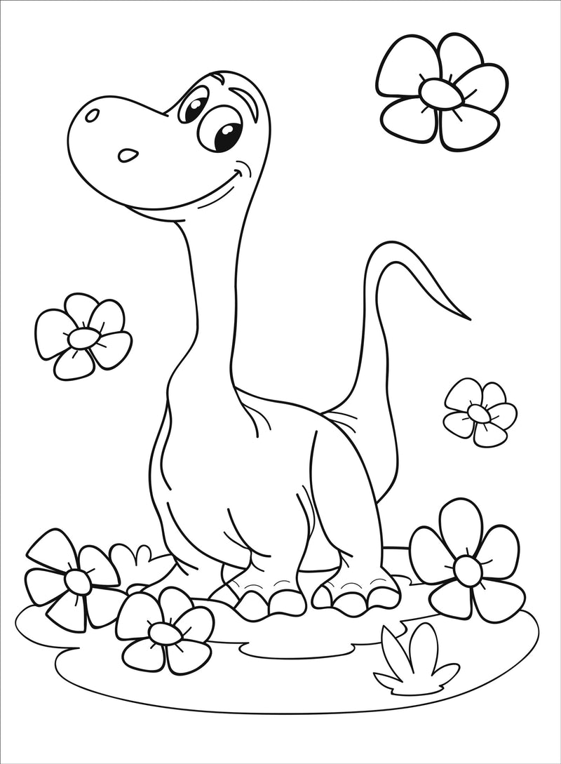 Dinosaurs coloring book â peter pauper press