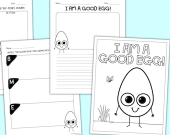 The good egg read aloud worksheets the good egg coloring page book panion