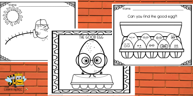 The good egg book activities social skills lessons cute coloring pages