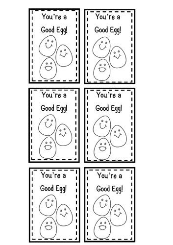 Good eggs incentives awards teaching resources
