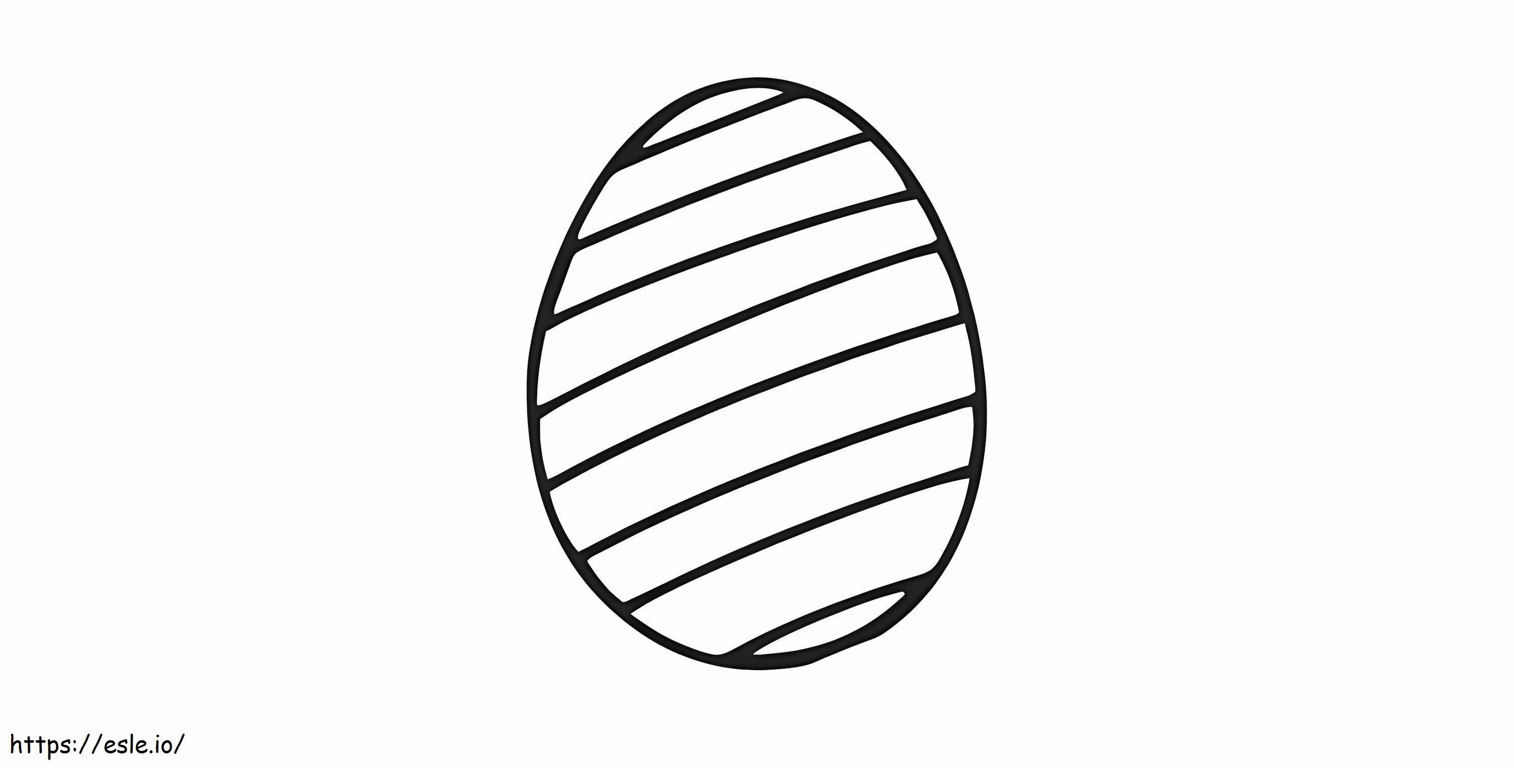 Good egg coloring page