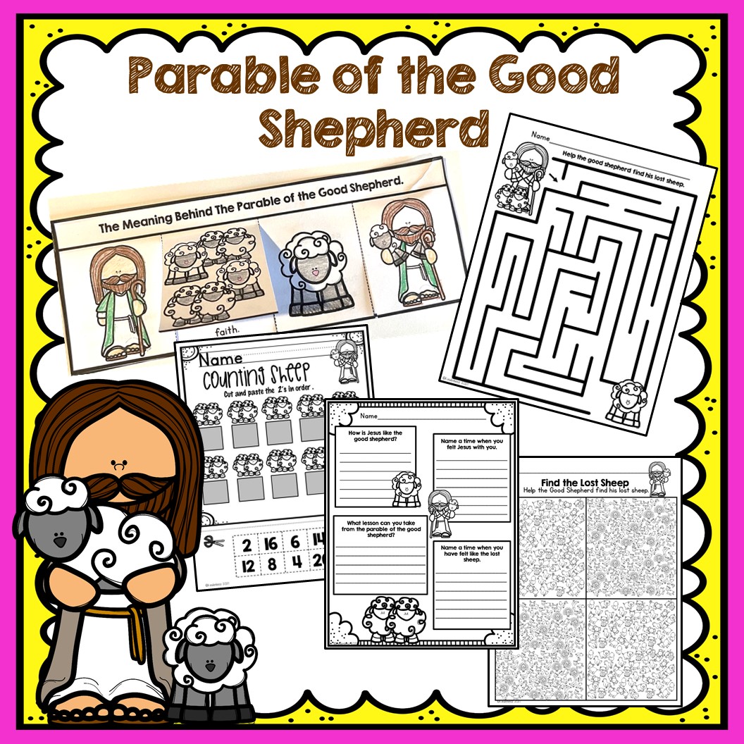 Parable of the good shepherd made by teachers