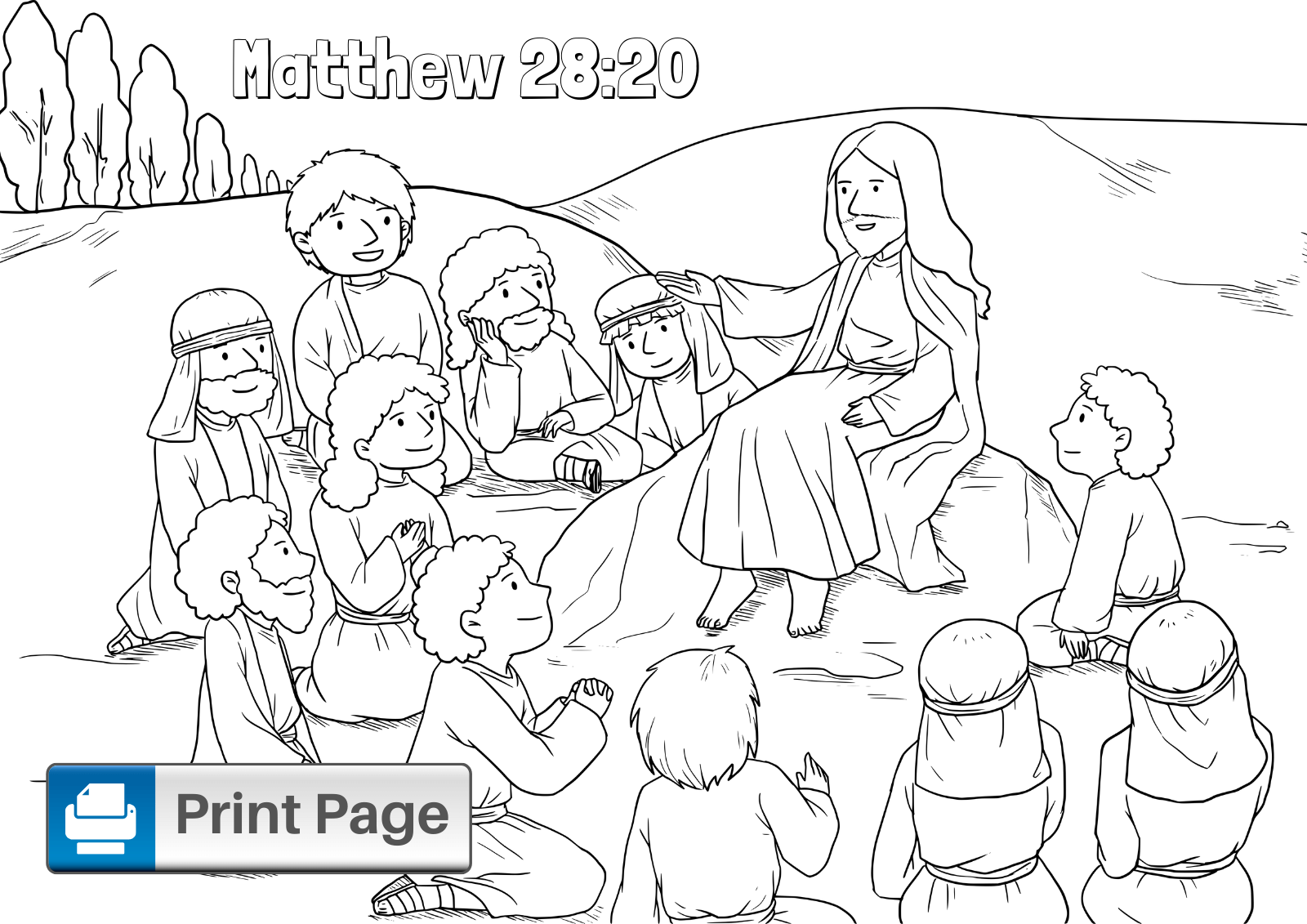 The great commission coloring pages free printables â connectus