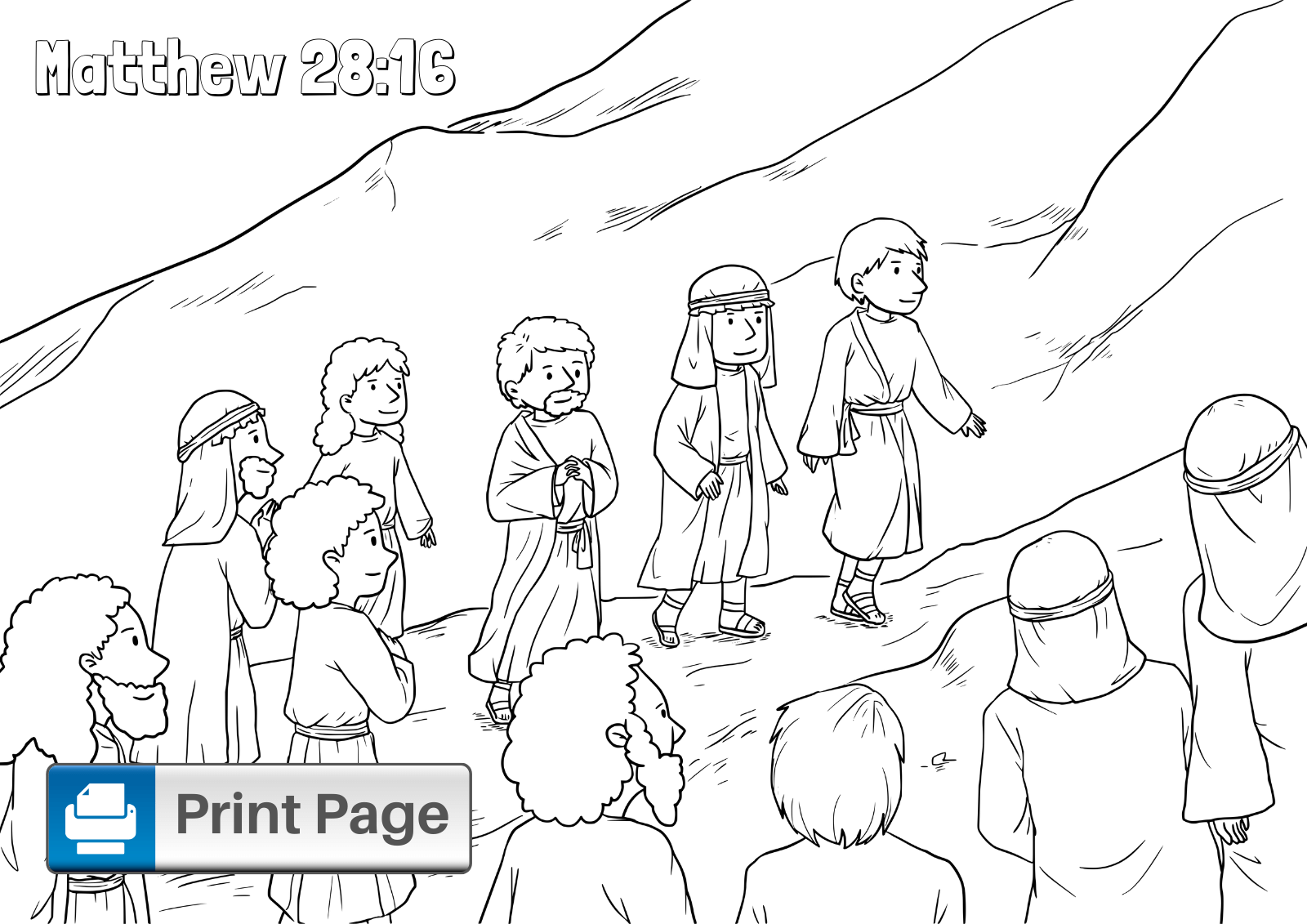 The great commission coloring pages free printables â connectus