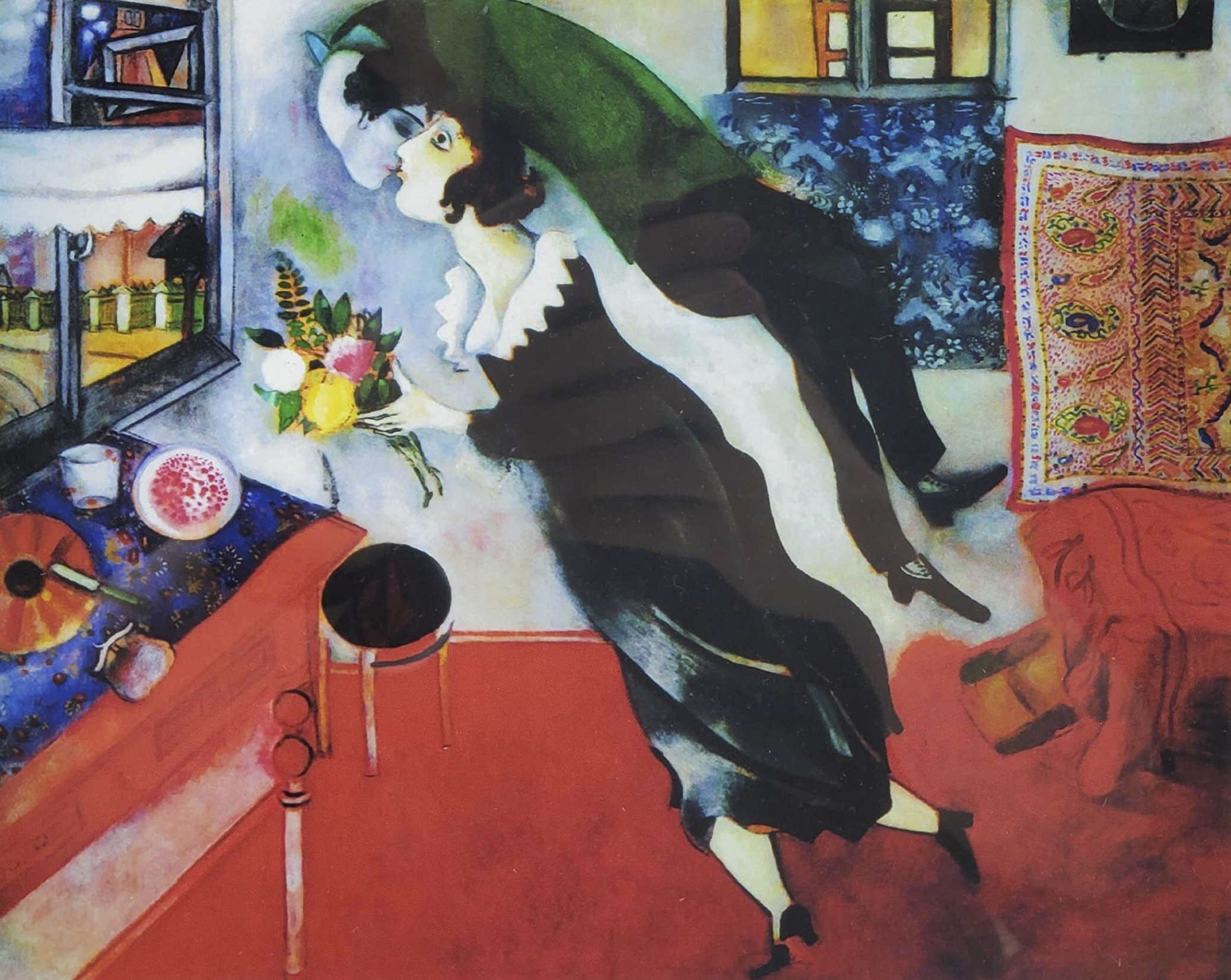 Famous paintings by modernist master marc chagall