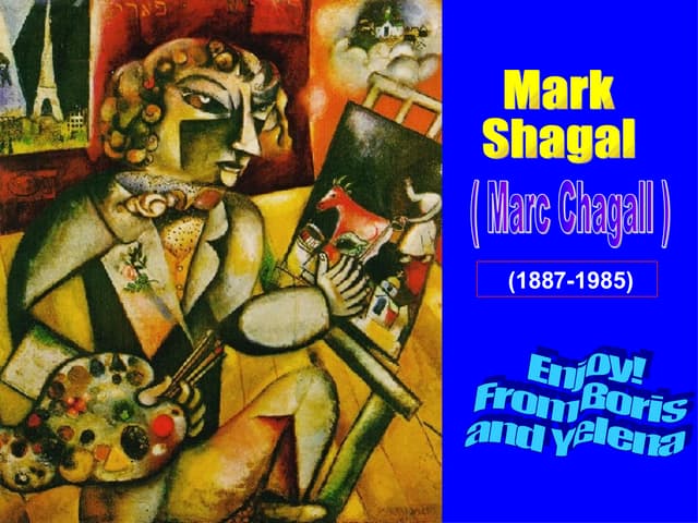 Mark chagall ppt