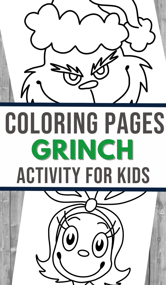 Grinch coloring pages for kids