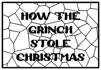 How the grch stole christmas grade literature activity grade literatu worksheet by swati sharma