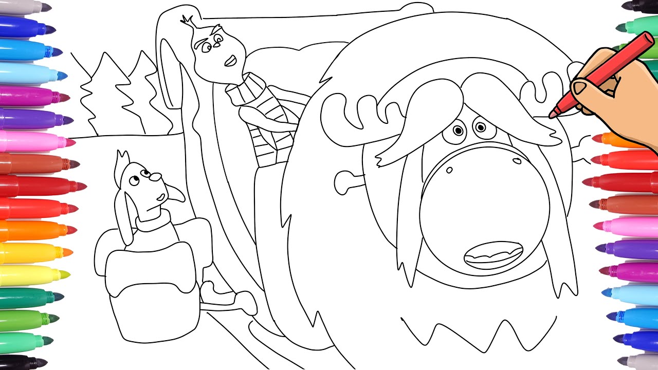 How the grinch stole christas coloring pages for kids