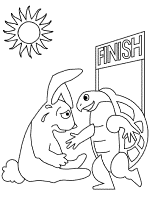 Tortoises and turtles coloring pages and printable activities