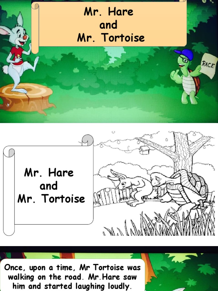 The hare and the tortoise pdf