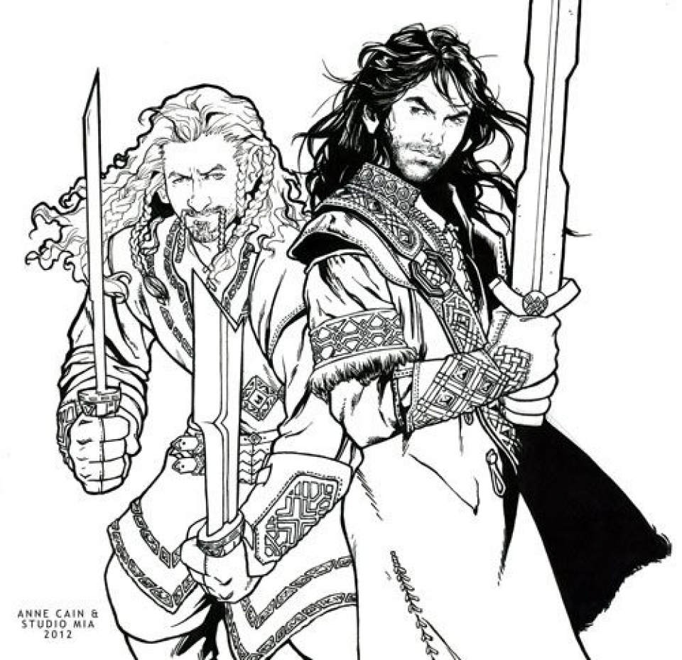 Get this the hobbit coloring pages free to print