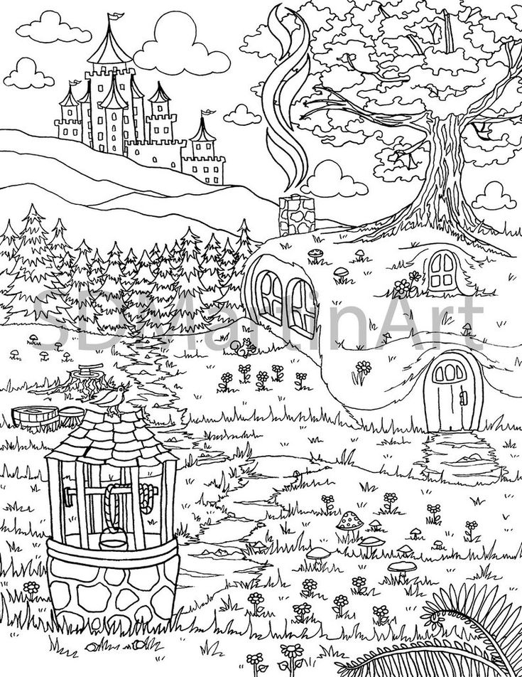 Adult coloring page