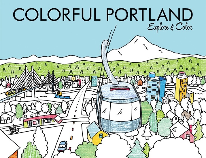 Coloring book travel guides for kids seattles child