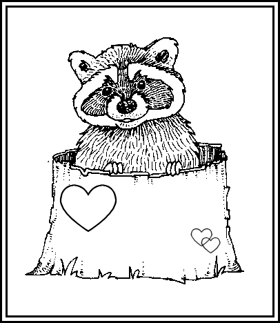 Valentine colouring pages for children