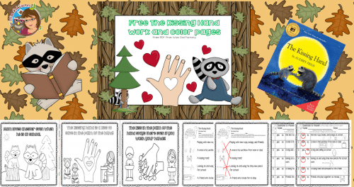 Free printable for the kissing hand â wise owl factory