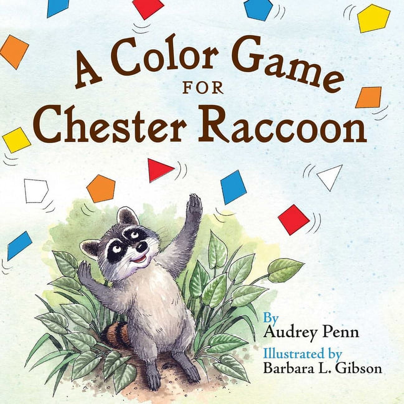 The kissing hand series a color game for chester raccoon board book