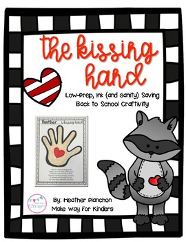 Kissing hand poem craftivity by the primary party