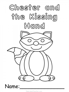 Spectacular distance learning ideas for the kissing hand