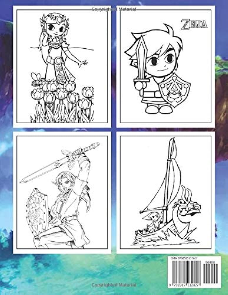 The legend of zelda coloring book impressive the legend of zelda colouring books for adults and kids the legend of zelda colouring pages