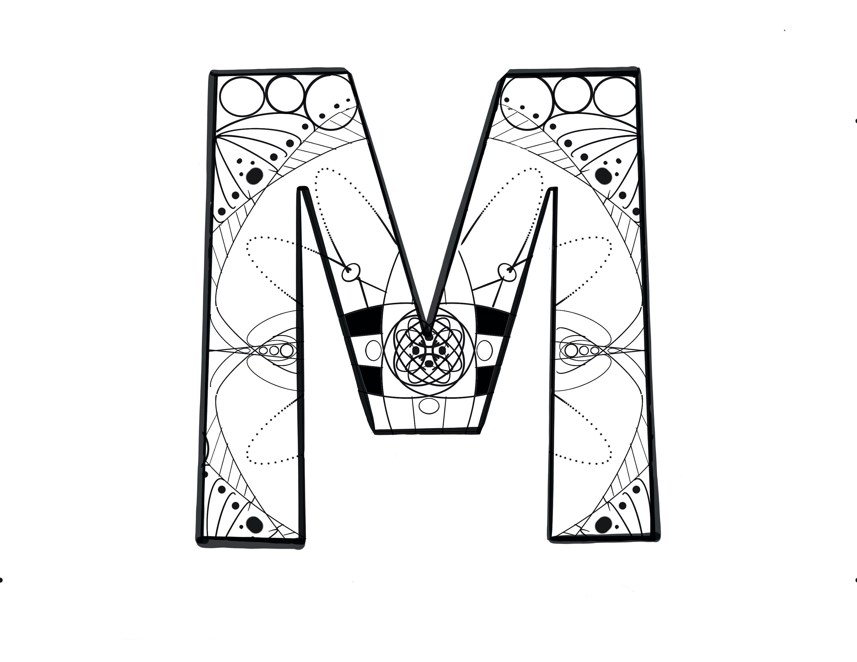 Letter m