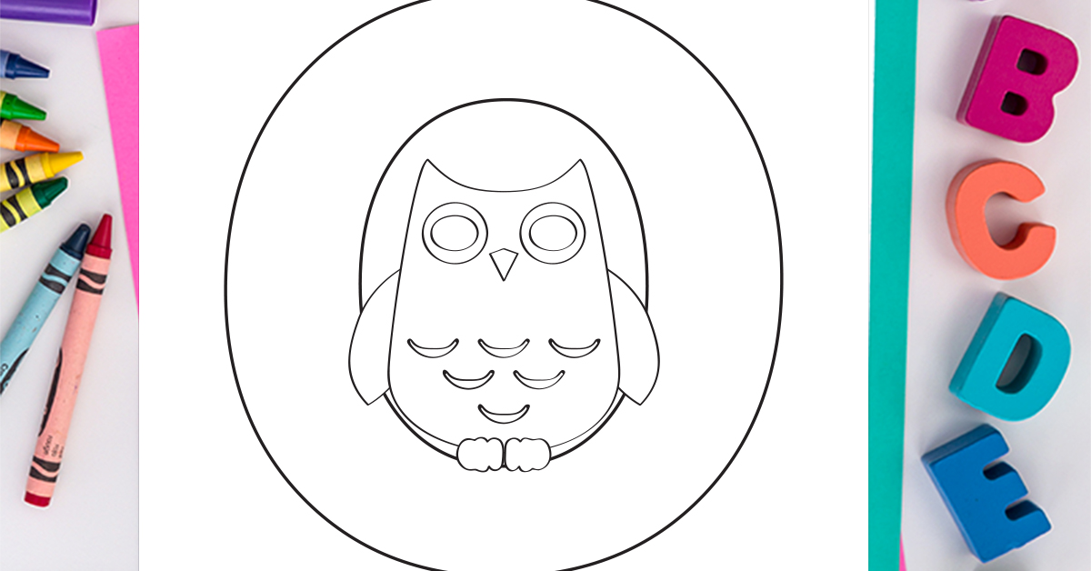 Letter o coloring page free alphabet coloring page kids activities blog