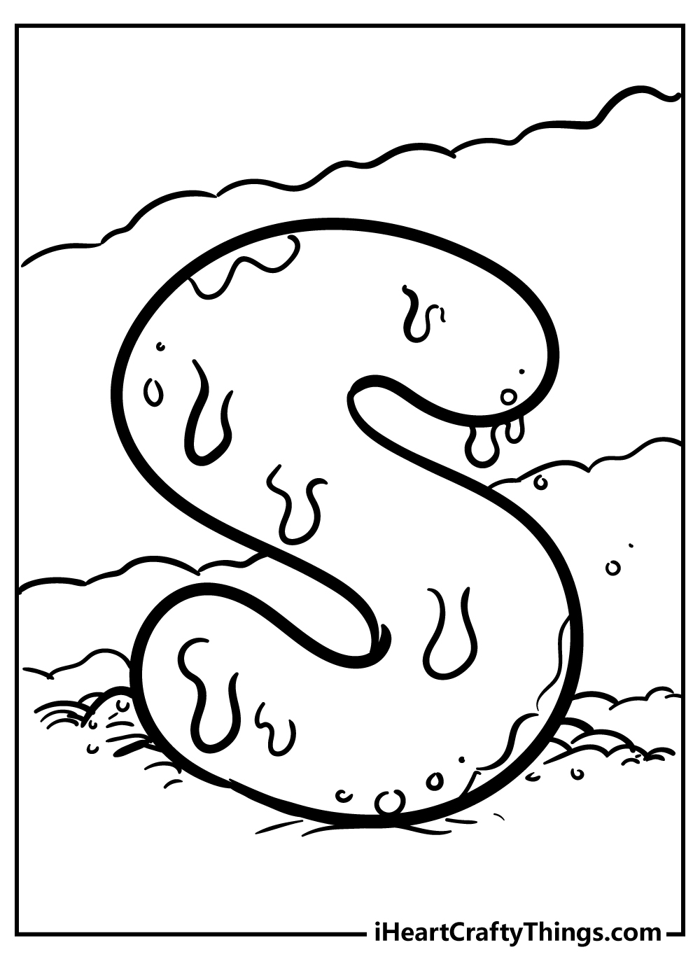 Letter s coloring pages free printables