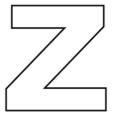 Top free printable letter z coloring pages online